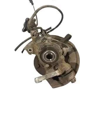 Front wheel hub spindle knuckle