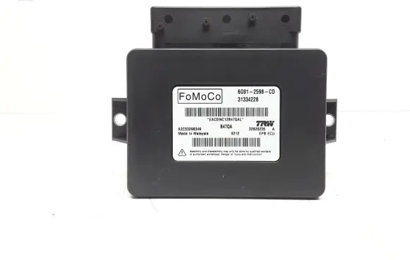Volvo V60 Hand brake control module 6G912598CD 31334228