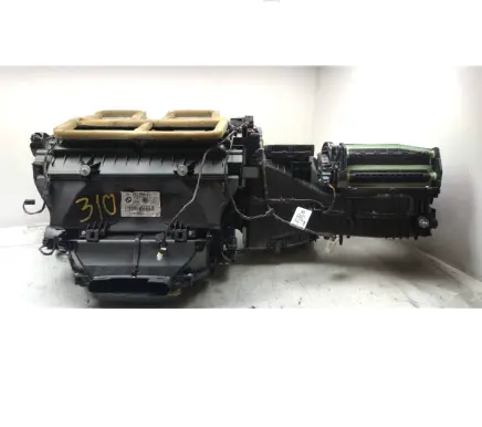 Interior heater climate box assembly