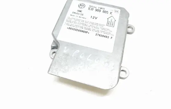 Volkswagen Polo Airbag control unit/module 1C0909605K 5WK43125 27020403F