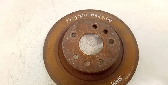 Opel Signum Rear brake disc