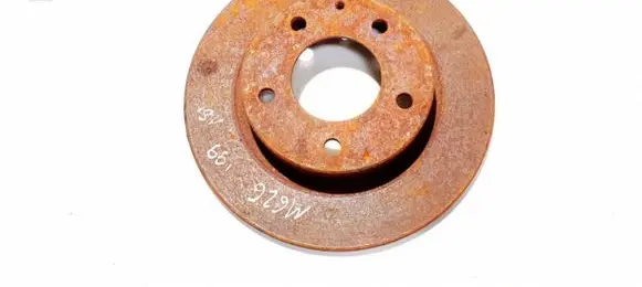 Mazda 626 Rear brake disc neventiliuojamas
