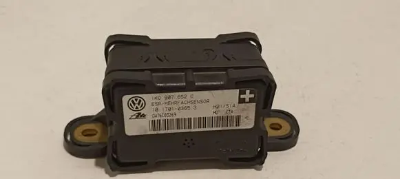 Volkswagen Touareg I ESP acceleration yaw rate sensor 1K0907652C