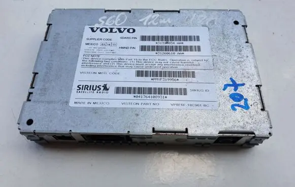 Volvo S60 GPS navigation control unit/module 31310834 31260610