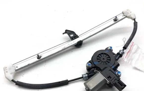 Mazda 3 II Rear door window regulator with motor BHN95858X