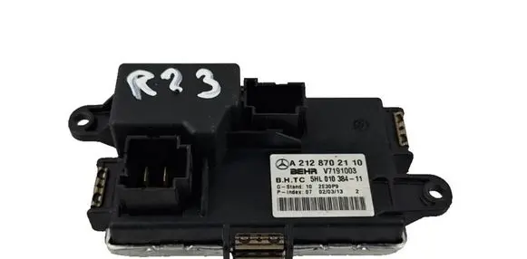 Mercedes-Benz E W212 Heater blower motor/fan resistor A2128702110