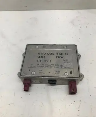 Audi A6 S6 C6 4F Antenna control unit 8E0035456C 09104112