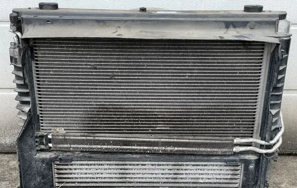 BMW 5 E60 E61 Radiator set 1137328118 7792844