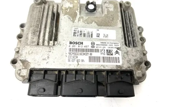 Citroen C5 Engine control unit/module 0281012467 9663786380