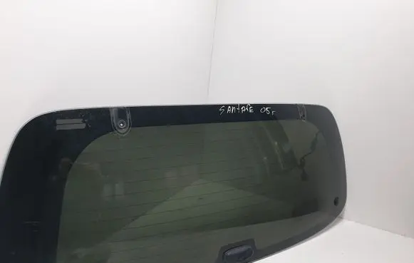 Hyundai Santa Fe Rear windscreen/windshield window 