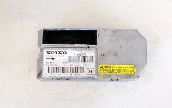 Volvo S60 Airbag control unit/module 0285001254 8646434