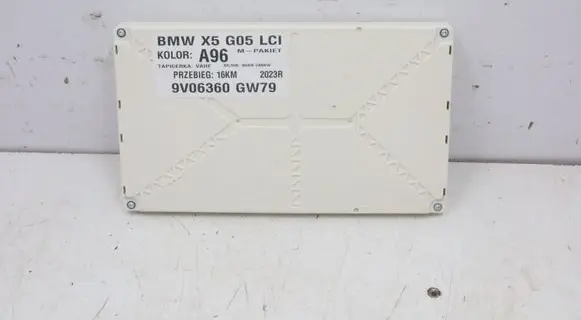 BMW X5 G05 Other control units/modules 5B3CFC2MWGK3006 5B3CFC2