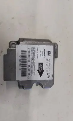 Opel Zafira A Airbag control unit/module 09174005 1923594 UQS0038354Q