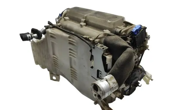 Interior heater climate box assembly