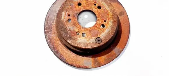 Honda CR-V Rear brake disc neventiliuojamas