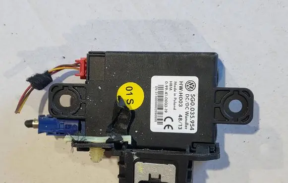 Volkswagen Golf VII Voltage converter/converter module 5G0035954