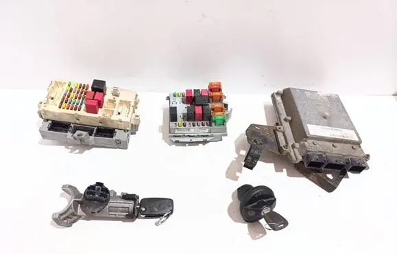 Citroen Jumper Engine ECU kit and lock set 9665066480 0899909996 1349944080