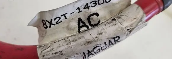 Jaguar XF X250 Positive cable (battery) 8X2T14300