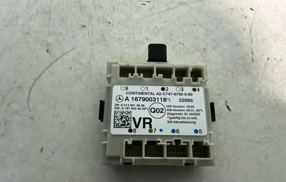 Mercedes-Benz GLC C253 Door control unit/module A2139010608 A1679003118