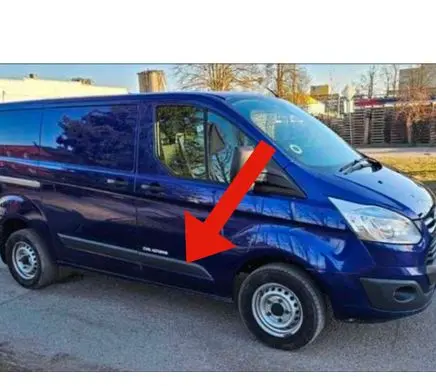 Ford Transit Custom Front door trim (molding) BK21V20780