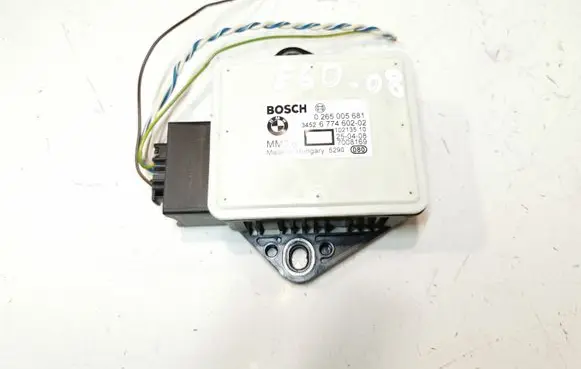 BMW 5 E60 E61 ESP acceleration yaw rate sensor 0265005681
