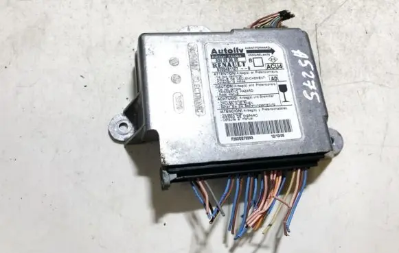 Renault Megane II Airbag control unit/module 8200481127 604289600