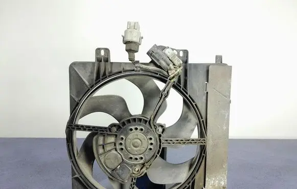 Peugeot 1007 Electric radiator cooling fan 9680182080