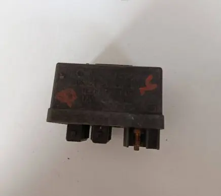 Fiat Punto (188) Glow plug pre-heat relay 0281003015