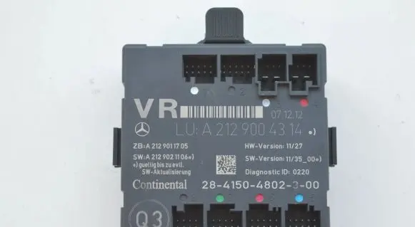 Mercedes-Benz E W212 Door control unit/module A2129004314