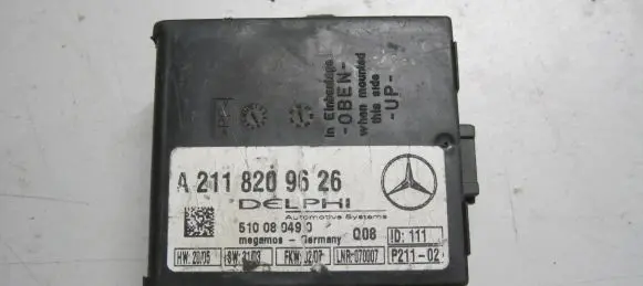 Mercedes-Benz E W211 Alarm control unit/module A2118209626