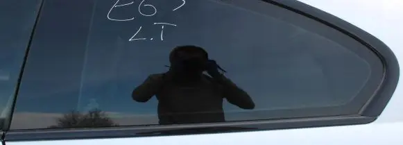 BMW M5 Rear side window