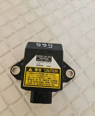 ESP acceleration yaw rate sensor