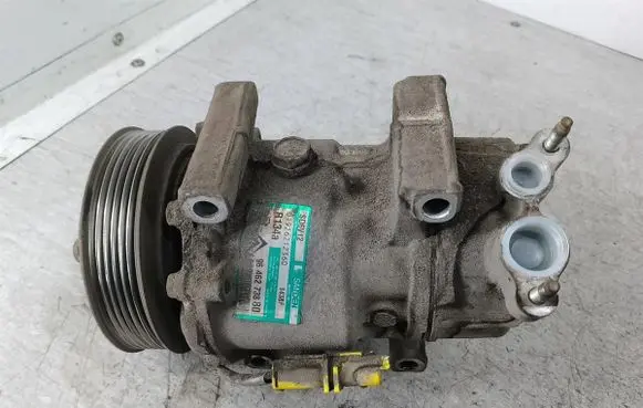 Peugeot 206 Air conditioning (A/C) compressor (pump) 9646273880