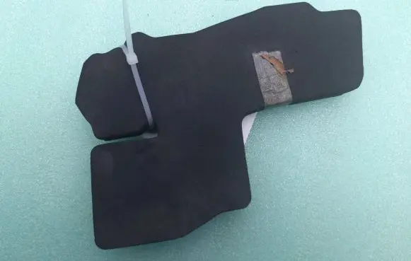 Fender foam support/seal