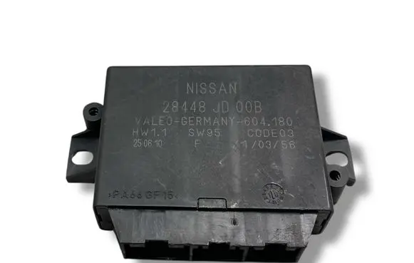 Nissan Qashqai Parking PDC control unit/module 28448JD00B 604180 C0DE03