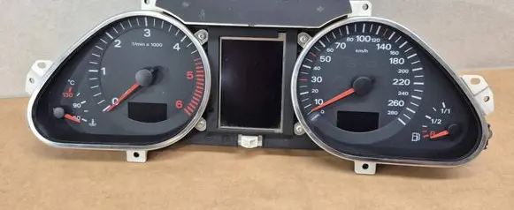Audi A6 S6 C6 4F Speedometer (instrument cluster) 4F0920932 4F0910930C 503000734201
