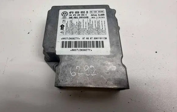Audi A6 S6 C6 4F Airbag control unit/module 4F0959655B 4F0910655E 09H30S0280