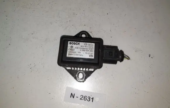 Audi A4 S4 B7 8E 8H ESP acceleration yaw rate sensor 8E0907637A