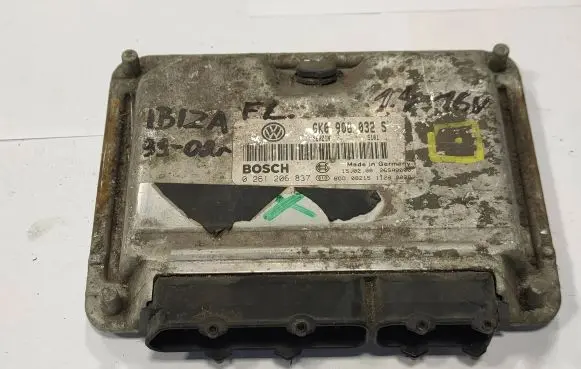 Seat Ibiza II (6k) Engine control unit/module 6K0906032S 0261206837 26SA0000