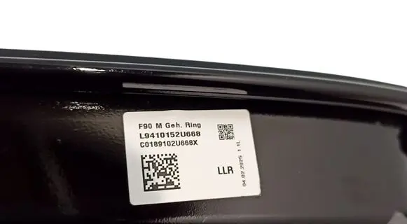 BMW M5 F90 Plastic wing mirror trim cover 51168064656 8064656