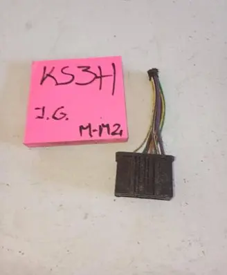 Mazda 2 ABS module connector plug 87973134864