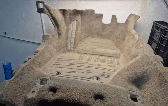 Volvo S80 Front floor carpet liner 2833552