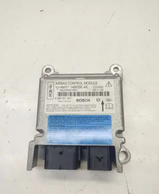 Ford Focus C-MAX Airbag control unit/module 0285001847 4M5T14B056AE