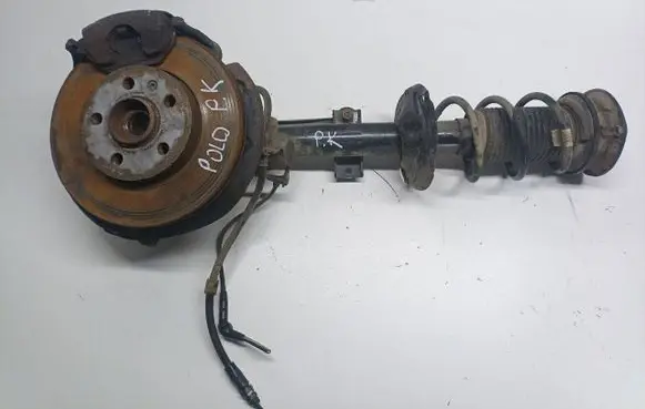 Volkswagen Polo VI Front wheel hub spindle knuckle 2Q0407255M