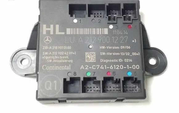 Mercedes-Benz E W212 Door control unit/module A2129001227