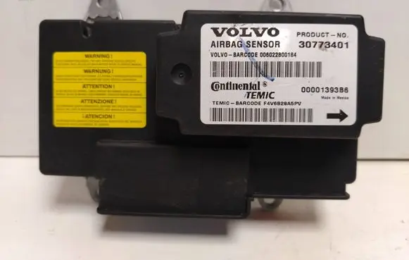 Volvo V50 Airbag control unit/module 30773401 00001393B6 006022800184