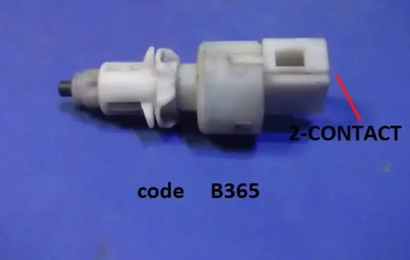 Fiat Panda van Brake pedal sensor switch B365