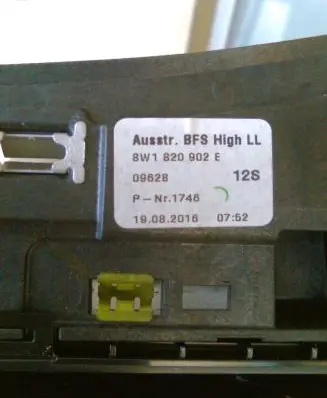 Audi A4 S4 B9 Interior heater climate box assembly housing 8W1820902