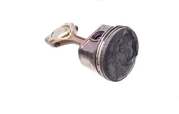 Piston with connecting rod