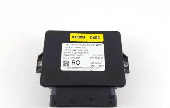 Mercedes-Benz C W205 Hand brake control module A2539001501 A2229011805 A2539020803
